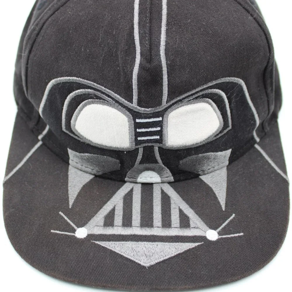 Disneyland Disney Parks Star Wars Darth Vader Big Face Embroidered Hat Cap Youth